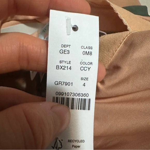 J crew cool cypress Matte ruched one-piece swimsuit with ruffles - Picture 4 of 4